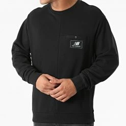 Meilleure affaire 🔥 Sweat Crewneck MT13506 Noir de New Balance 😉 8 Meilleure affaire 🔥 Sweat Crewneck MT13506 Noir de New Balance 😉 -New Balance Soldes new balance 274214 MT13506BK 20210716T145333 03