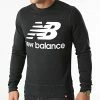 Nouveau 🎁 Sweat Crewneck MT03560 Noir de New Balance ❤️ -New Balance Soldes new balance 277111 MT03560 BK 20210805T161059 01