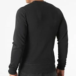 Nouveau 🎁 Sweat Crewneck MT03560 Noir de New Balance ❤️ -New Balance Soldes new balance 277111 MT03560 BK 20210805T161103 04