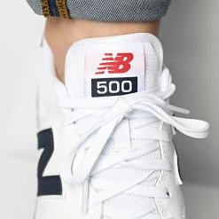 Top 10 😀 Baskets Lifestyle 500 GM500SWB White de New Balance 😉 -New Balance Soldes new balance 278352 GM500SWB 20210809T144650 03