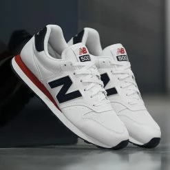 Top 10 😀 Baskets Lifestyle 500 GM500SWB White de New Balance 😉 -New Balance Soldes new balance 278352 GM500SWB 20210812T084212 05