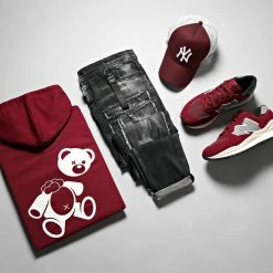 Le moins cher 🥰 Baskets Classics 5740 M5740HL1 Burgundy de New Balance ⭐ -New Balance Soldes new balance 284786 M5740HL1 20211119T075145 05