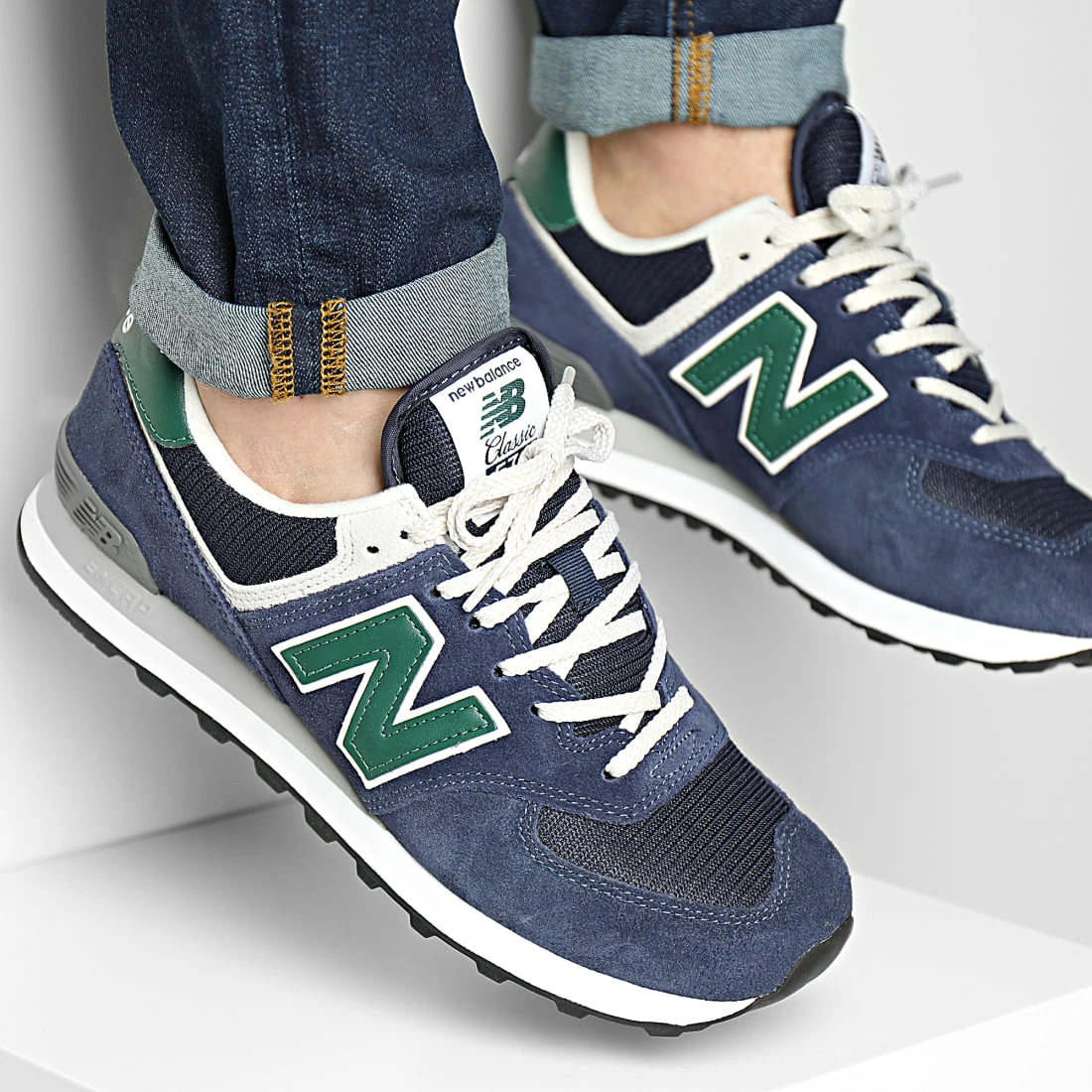Budget 👏 Baskets Classics 574 ML574HL2 Navy de New Balance 😉 3 Budget 👏 Baskets Classics 574 ML574HL2 Navy de New Balance 😉