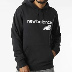 Promo ✔️ Sweat Capuche MT03910 Noir de New Balance 🔥 -New Balance Soldes new balance 302705 MT03910 BK 20220210T135331 03