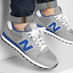 Meilleur prix 🌟 Baskets Lifestyle 500 GM500TRS Grey de New Balance 🌟