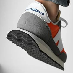 Remise 💯 Baskets Classics 327 MS327VD Orange Grey de New Balance 🧨 -New Balance Soldes new balance 316776 MS237VD 20220426T160345 04