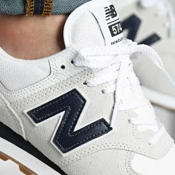 Grosses soldes 💯 Baskets Lifestyle 574 M574TF2 Grey White de New Balance ✨ -New Balance Soldes new balance 317402 ML574TF2 20220504T145543 02
