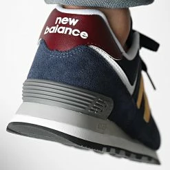Nouveau ✔️ Baskets Lifestyle 574 M574HW2 Navy de New Balance 🧨 -New Balance Soldes new balance 317479 ML574HW2 20220504T145743 04