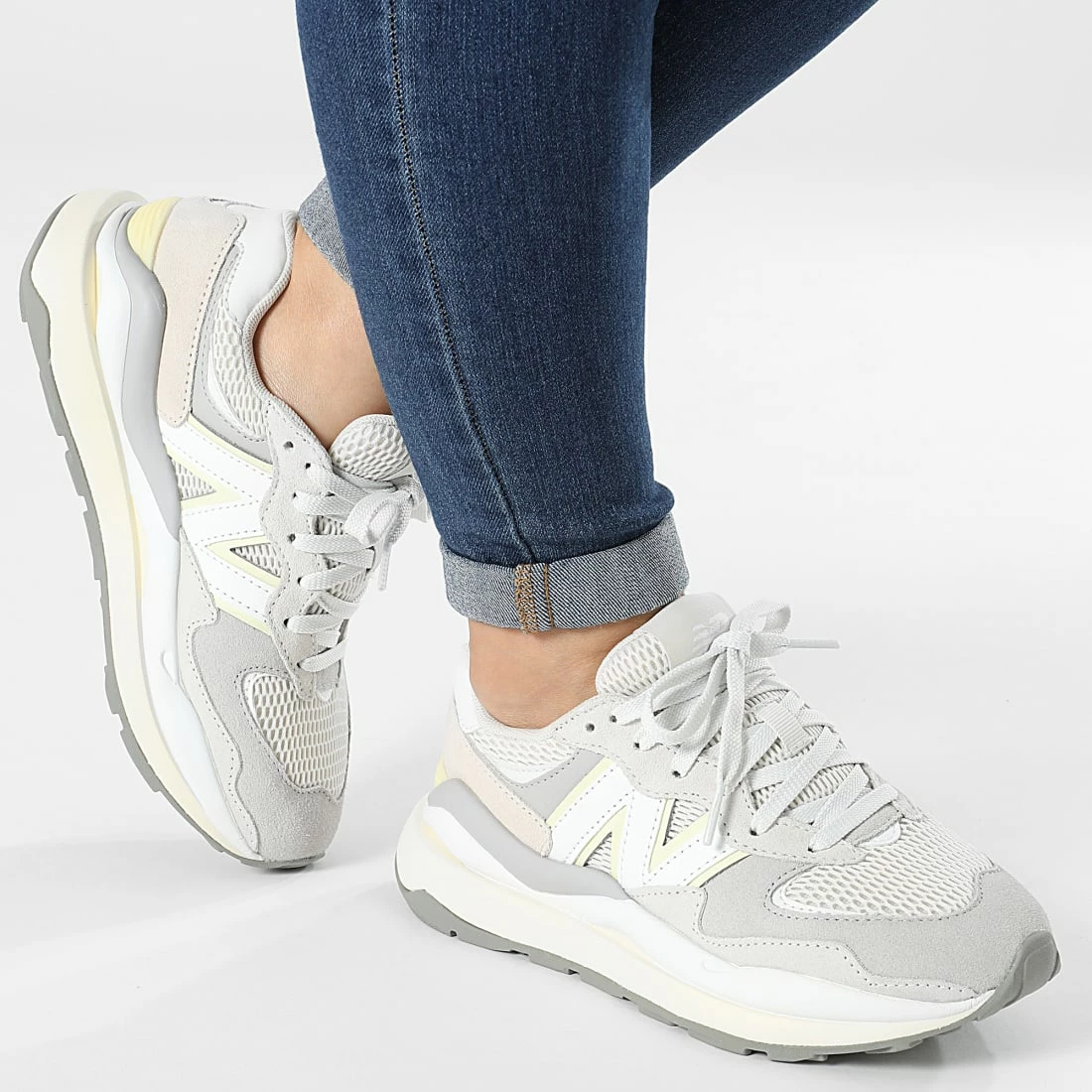 Top 10 🔔 Baskets Femme 5740 W5740SGC Grey Beige de New Balance 👍 5 Top 10 🔔 Baskets Femme 5740 W5740SGC Grey Beige de New Balance 👍 – Image 3