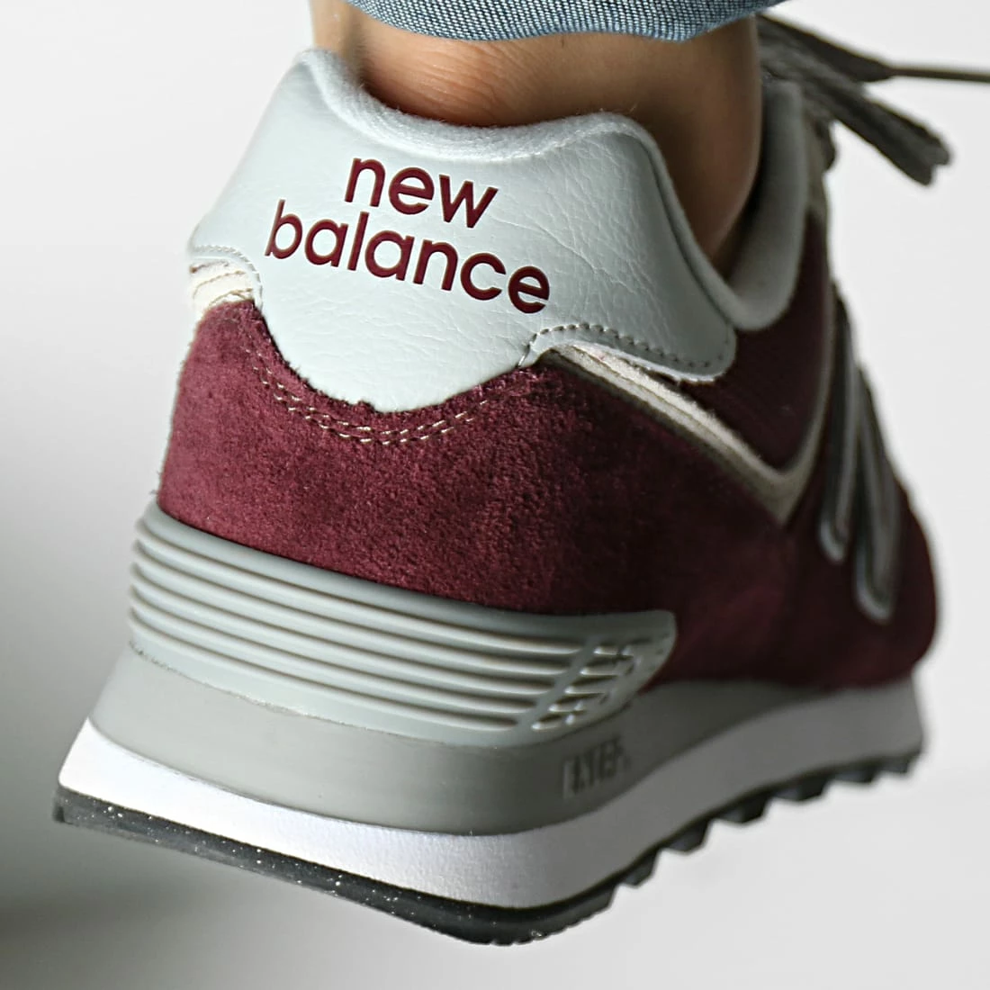 Nouveau 🔥 Baskets Lifestyle 574 ML574EVM Burgundy de New Balance 🧨 6 Nouveau 🔥 Baskets Lifestyle 574 ML574EVM Burgundy de New Balance 🧨 – Image 4