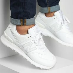 New Balance Soldes 6 Acheter 😉 Baskets Lifestyle 574 M574SNA White de New Balance 👍