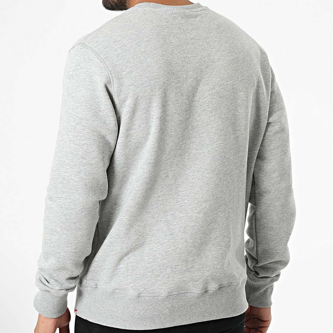 Budget ❤️ Sweat Crewneck Logo MT23601 Gris Chiné de New Balance 👏 6 Budget ❤️ Sweat Crewneck Logo MT23601 Gris Chiné de New Balance 👏 – Image 4