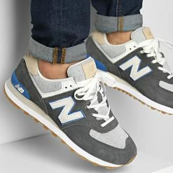 New Balance Soldes 18 Acheter ✔️ Baskets Lifestyle 574 U574SS2 Grey de New Balance 🥰