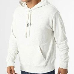 Le moins cher 👍 Sweat Capuche MT23511 Gris Chiné de New Balance 😀 -New Balance Soldes new balance 335589 MT23511 SAH 20220906T161428 04