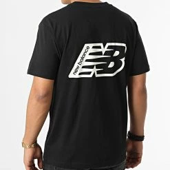 Meilleure vente 🧨 Tee 👕 Shirt MT23514 Noir de New Balance 👍 -New Balance Soldes new balance 335590 MT23514 BK 20220906T155258 04