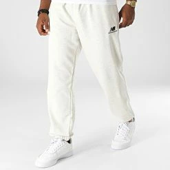 Vente flash 😉 Pantalon Jogging UP21500 Gris Chiné de New Balance ⭐