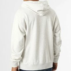 Promo ✨ Sweat Capuche MT23511 Gris Chiné de New Balance 💯 -New Balance Soldes new balance 335630 UT21500 SAH 20220906T161412 04