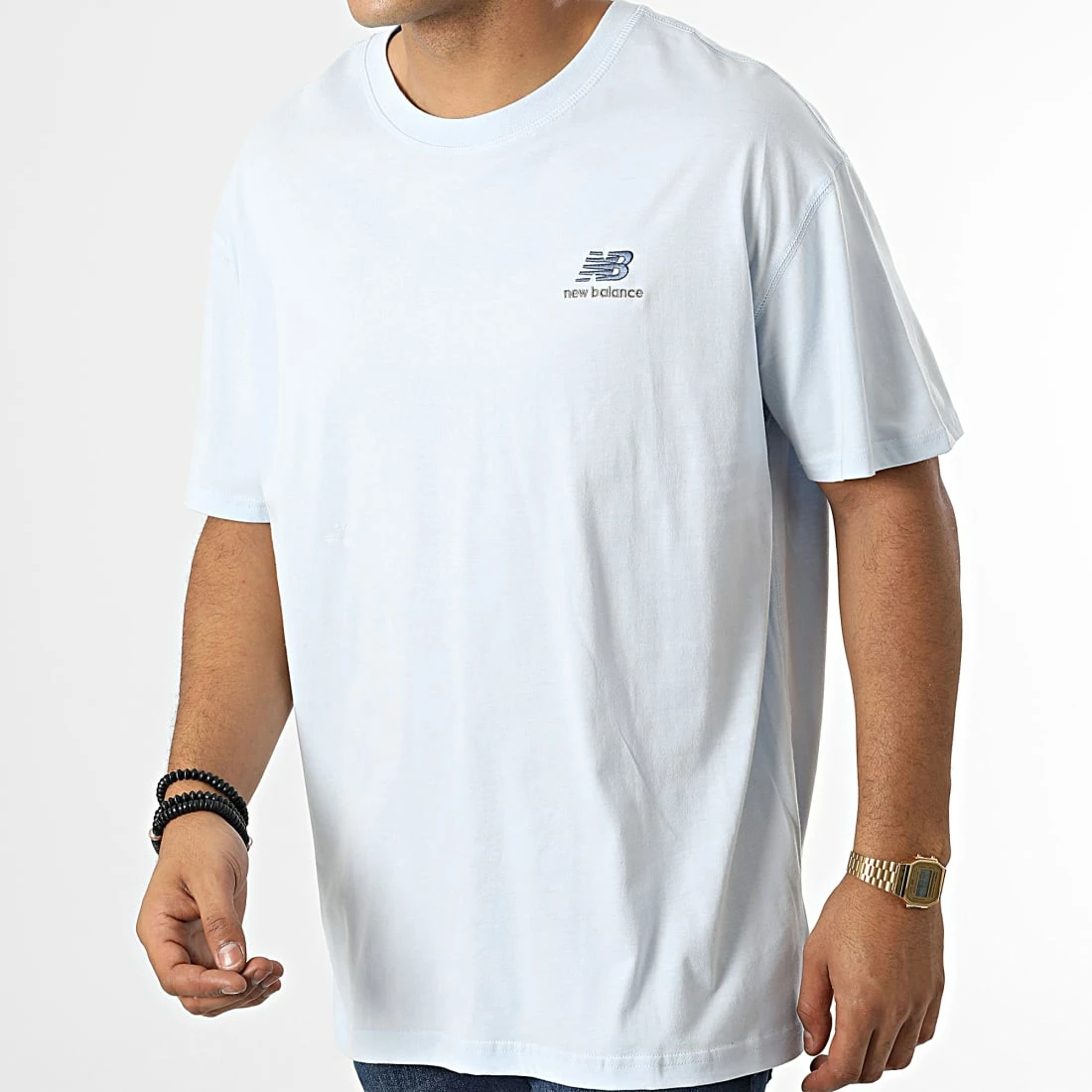 De gros 👏 Tee 👕 Shirt UT21503 Bleu Ciel de New Balance 🔔 3 De gros 👏 Tee 👕 Shirt UT21503 Bleu Ciel de New Balance 🔔