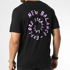 Tout neuf ⌛ Tee 👚 Shirt MT23508 Noir de New Balance ⭐