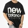 Vente flash ✔️ Tee 👚 Shirt UT23505 Noir de New Balance 🔔 -New Balance Soldes new balance 336266 UT23505 BK 20220912T154838 01