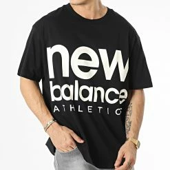 Vente flash ✔️ Tee 👚 Shirt UT23505 Noir de New Balance 🔔