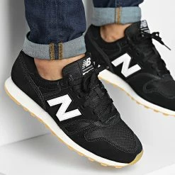 Promo 🎁 Baskets 373v2 ML373WB2 Black de New Balance 🧨