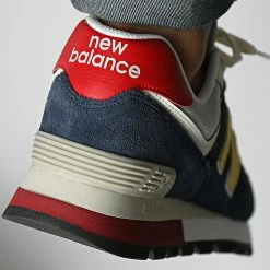 Coupon ❤️ Baskets ML574DVR Navy Grey de New Balance 🔥 -New Balance Soldes new balance 340631 ML574DVR 20220929T154901 04