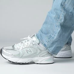 Sortie 🛒 Baskets Lifestyle 530 MR530ZEL ☀️ Summer Fog Cosmic Jade de New Balance 🌟