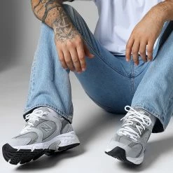 De gros 💯 Baskets Lifestyle 530 MR530SMG ☀️ Summer Fog Marblehead Reflection de New Balance 🌟 -New Balance Soldes new balance 343357 MR530SMG 20221010T155654 06