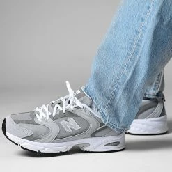 De gros 💯 Baskets Lifestyle 530 MR530SMG ☀️ Summer Fog Marblehead Reflection de New Balance 🌟