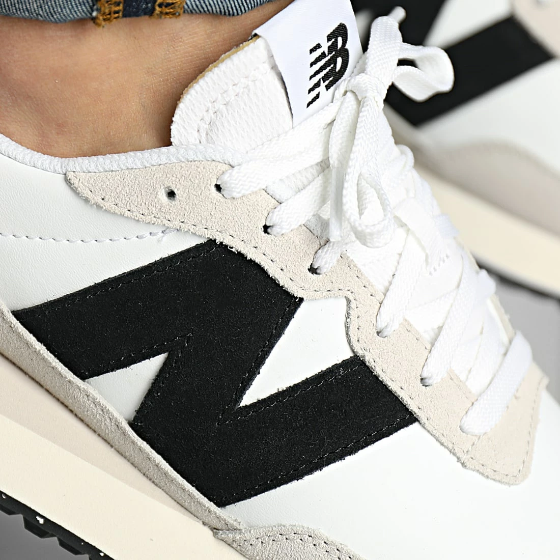 Coupon 🥰 Baskets Lifestyle 237 MS237SF White Beige de New Balance 🔔 4 Coupon 🥰 Baskets Lifestyle 237 MS237SF White Beige de New Balance 🔔 – Image 2