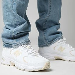 Meilleure affaire 😀 Baskets Lifestyle 530 MR530SYA White Natural de New Balance ⌛