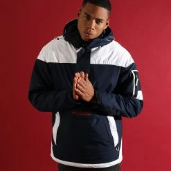 Tout neuf 🛒 Veste Outdoor Poche Bomber Challenger Bleu Marine Blanc de Columbia 🥰 -New Balance Soldes columbia 151761 1698431 468 20211027T110110 05