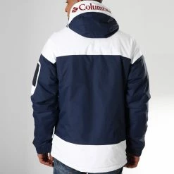 Tout neuf 🛒 Veste Outdoor Poche Bomber Challenger Bleu Marine Blanc de Columbia 🥰 -New Balance Soldes columbia 151761 WO1136 468 20180828T121548 05