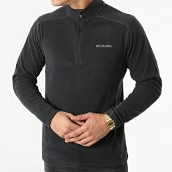 Promo ⌛ Sweat Col Zippé Polaire Klamath Range II 1352472 Noir de Columbia ⭐ 8 Promo ⌛ Sweat Col Zippé Polaire Klamath Range II 1352472 Noir de Columbia ⭐ -New Balance Soldes columbia 225553 1352472 010 20211008T161115 03