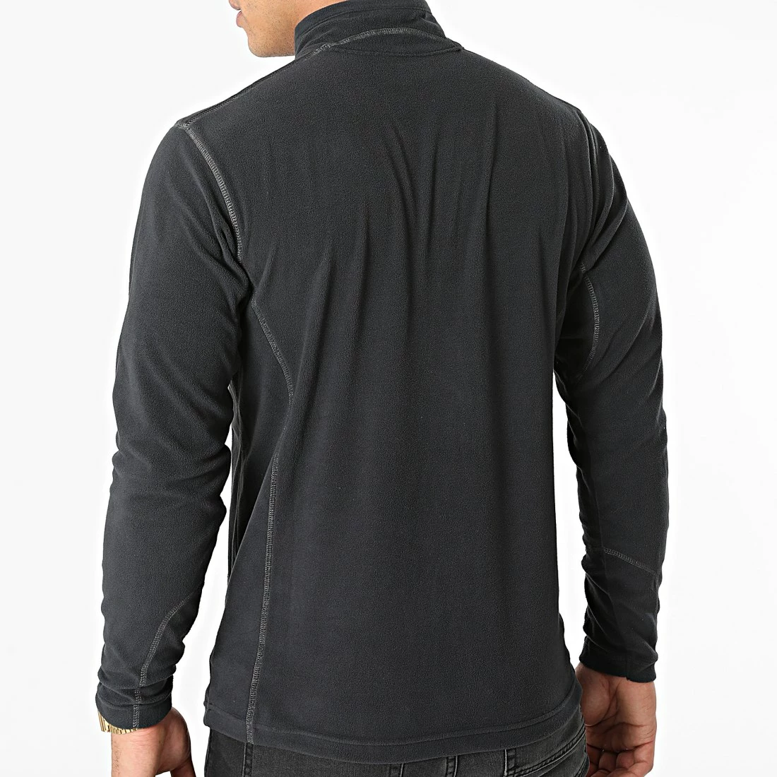 Promo ⌛ Sweat Col Zippé Polaire Klamath Range II 1352472 Noir de Columbia ⭐ 6 Promo ⌛ Sweat Col Zippé Polaire Klamath Range II 1352472 Noir de Columbia ⭐ – Image 4