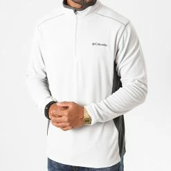 Promo đ„ Sweat Col Zippé Klamath Range 1352472 Gris Clair Gris Anthracite de Columbia â 7 Promo đ„ Sweat Col Zippé Klamath Range 1352472 Gris Clair Gris Anthracite de Columbia â -New Balance Soldes columbia 227836 1352472 043 20200814T101622 03