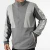 Budget 💯 Sweat Col Zippé Lodge Colourblock Gris de Columbia 👍