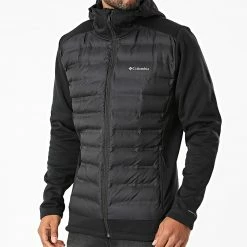 Le moins cher 🌟 Veste Zippée Capuche Out-Shield Hybrid Noir de Columbia 🎉