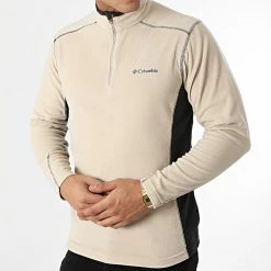 Coupon 👍 Sweat Col Zippé Polaire Klamath Range 1352472 Beige de Columbia 👍 -New Balance Soldes columbia 286046 1352472 271 20211008T161412 03