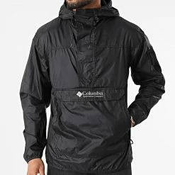 Grosses soldes 👍 Coupe-Vent Challenger 1714291 Noir de Columbia 😀 -New Balance Soldes columbia 301284 1714291 010 20220225T123817 03