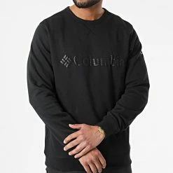Vente flash 😉 Sweat Crewneck Logo Fleece 1884931 Noir de Columbia ❤️ -New Balance Soldes columbia 301298 1884931 011 20220225T123753 03