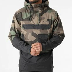 Nouveau 💯 Veste Col Zippé Capuche Camouflage Buckhollow 1932973 Marron Vert Kaki Noir de Columbia 👍 -New Balance Soldes columbia 301314 1932973 316 20220225T123857 03