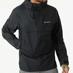 Nouveau 🥰 Veste Outdoor Capuche Buckhollow Anorak 1932973 Noir de Columbia 🥰 -New Balance Soldes columbia 301731 1932973 010 20220209T085610 03