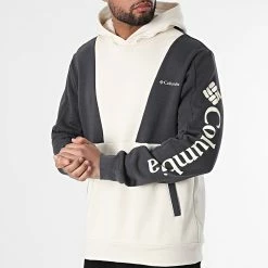 De gros 🤩 Sweat Capuche Columbia Lodge 1956663 Beige Gris Anthracite 😍 -New Balance Soldes columbia 304998 1956663 191 20220222T163446 03