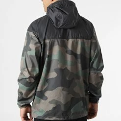 Meilleure affaire 🔔 Coupe-vent Zippé Capuche Flash Challenger Vert kaki Noir Camouflage de Columbia ⌛ -New Balance Soldes columbia 306225 1988715 316 20220228T160851 04