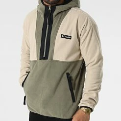 Budget ⭐ Veste Col Zippé Capuche Polaire Back Bowl 1990745 Vert Kaki Beige de Columbia 👏 -New Balance Soldes columbia 318456 1990745 271 20220512T090753 03