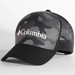 Vente flash 👍 Casquette Trucker Punchbowl Camouflage Vert Kaki de Columbia ⌛