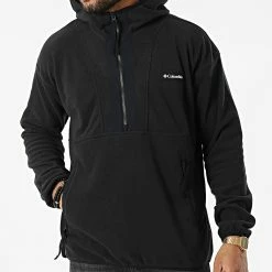 Grosses soldes 🔥 Veste Col Zippé Capuche Polaire Back Bowl 1990745 Noir de Columbia ✔️ -New Balance Soldes columbia 319291 1990745 010 20220518T140643 03