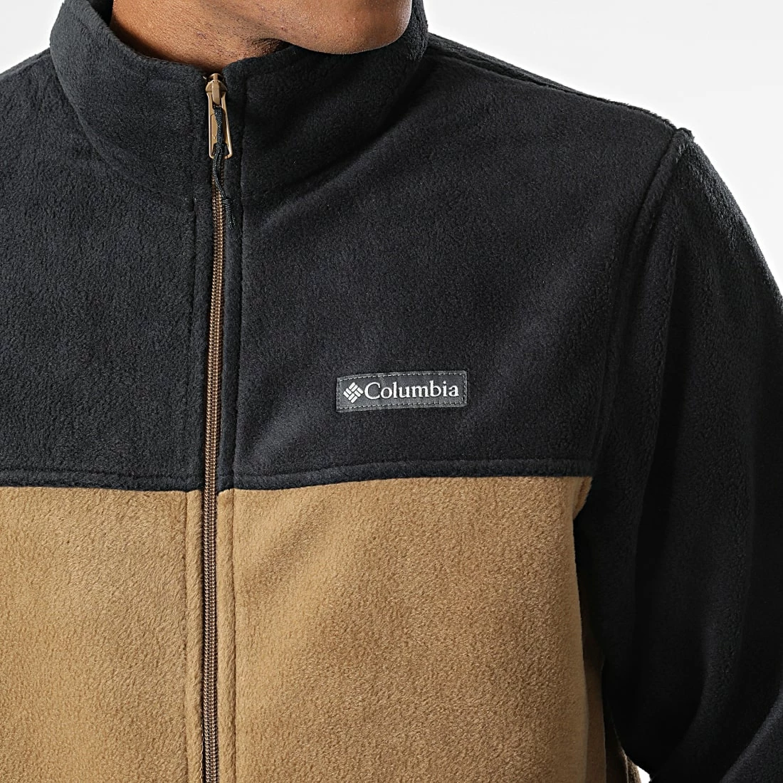 Meilleur prix 🔥 Veste Polaire Zippée Steens Mountain Camel Noir de Columbia 🎉 4 Meilleur prix 🔥 Veste Polaire Zippée Steens Mountain Camel Noir de Columbia 🎉 – Image 2